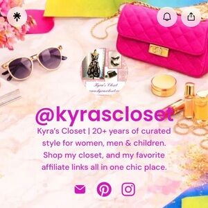 ✨ NEW LOOK, SAME HEART 💕 ✨
Check out our website at www.kyrascloset.com